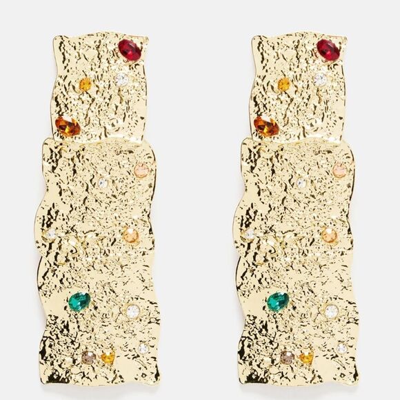 Statement drop earrings M148 - Picture 1 of 6